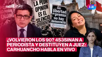 ¿Regresamos a los 90? China Polo asesinada y Concepción Carhuancho destituido | Fuerte y Claro con Manuela Camacho ¿Regresamos a los 90? China Polo asesinada y Concepción Carhuancho destituido | Fuerte y Claro con Manuela Camacho