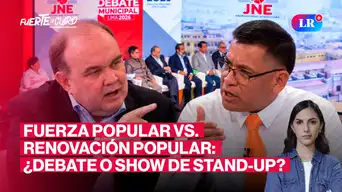 Todos contra Rafael López Aliaga en el segundo debate municipal por Lima  | Fuerte y Claro con Manuela Camacho