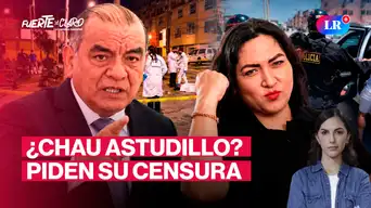 ¿Se va Astudillo? Presentan moción de censura contra el ministro del Interior | Fuerte y Claro con Manuela Camacho