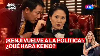 Kenji Fujimori anuncia su regreso a la política y policías roban ban | Arde Troya con Juliana Oxenford